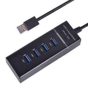 Micro Splitter Adapter Mini USB HUB 3.0 4 Ports USB